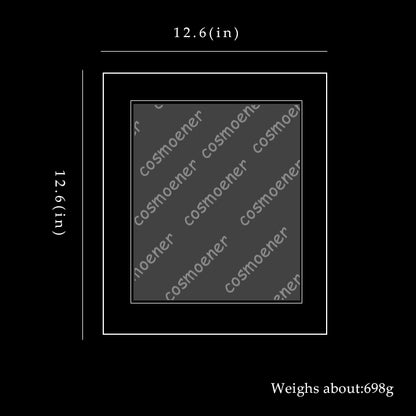 Crystal Grid Art Frame – Square Design