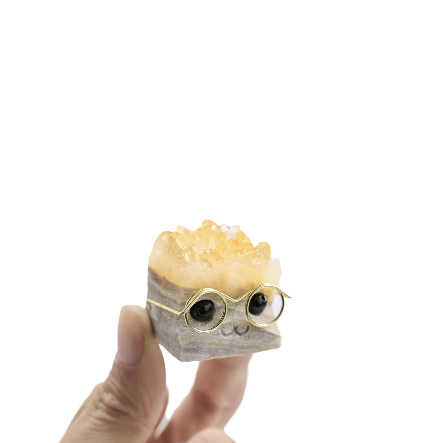 Hot Selling Natural Crystal Hand-Carved Crystal Cluster Hedgehog Crystal Pet Home Creative Decoration Ornaments