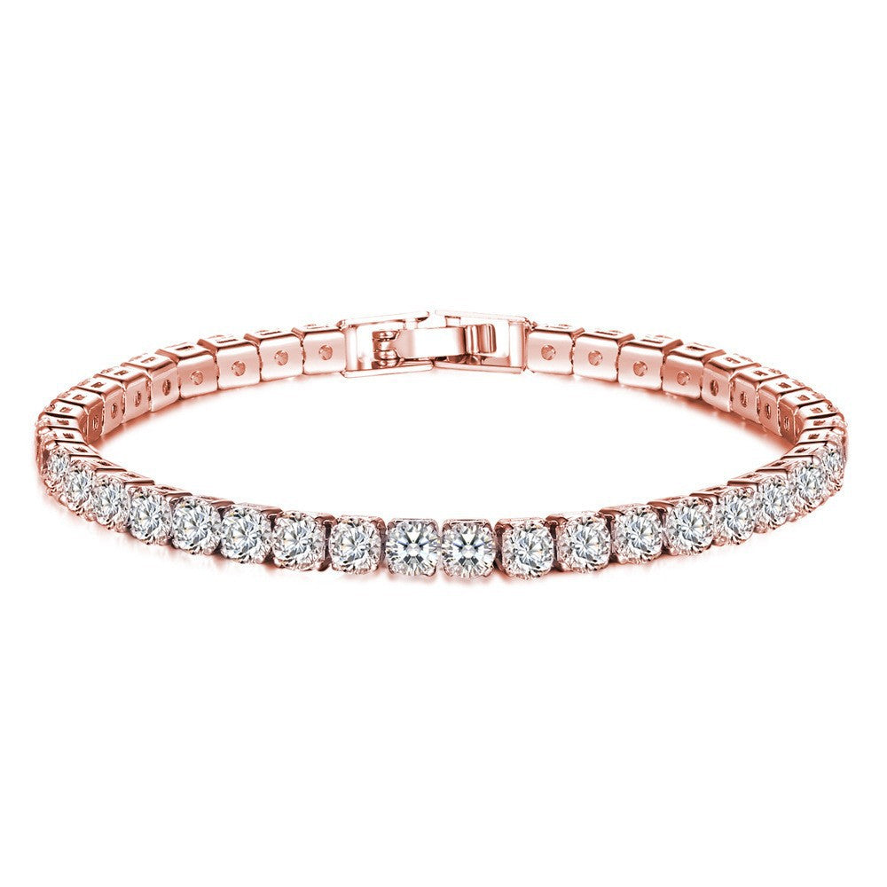 Minimal Zircon Bracelet for Women – High-End Feel