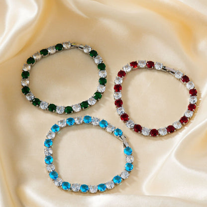 Candy Color Zircon Bracelet – Wedding Style