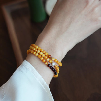 Original Chinese-Style Amber Jewelry – Luwei Handcrafted Gift