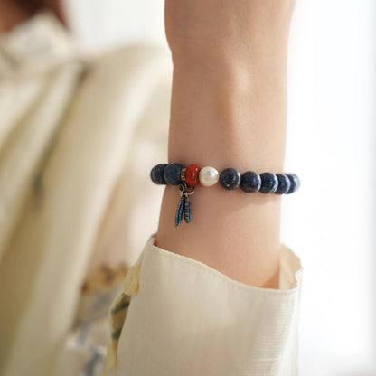 Vintage Lapis Lazuli Bracelet – Wisdom, Clarity & Fortune