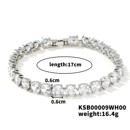 Candy Color Zircon Bracelet – Wedding Style