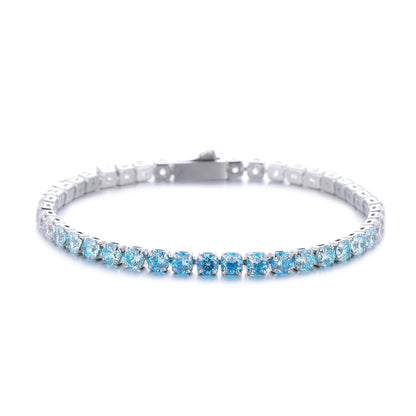 Gradient Zircon Bracelet – Luxury Shine