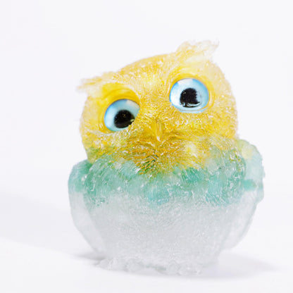 Hot Item Cute Owl Crystal Stone Home Decor Handicraft Decoration Gift Home Decor