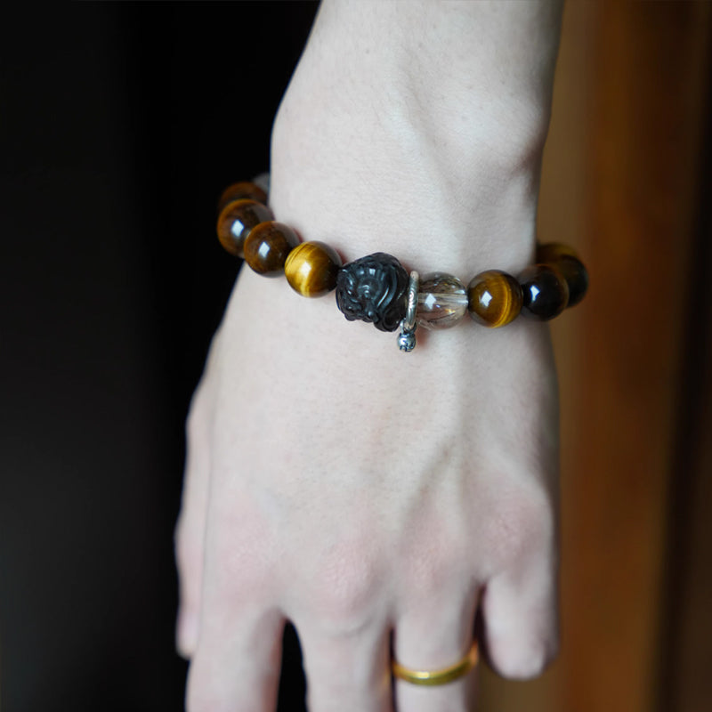 Futu – Natural Tiger’s Eye Wealth Bracelet
