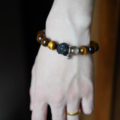 Futu – Natural Tiger’s Eye Wealth Bracelet
