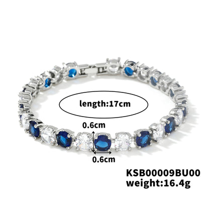 Candy Color Zircon Bracelet – Wedding Style