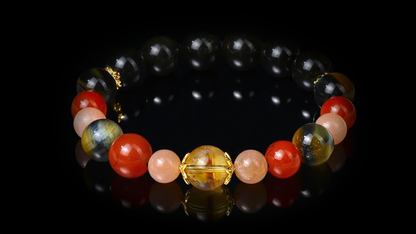 “Garden of Light” Impressionist Bracelet