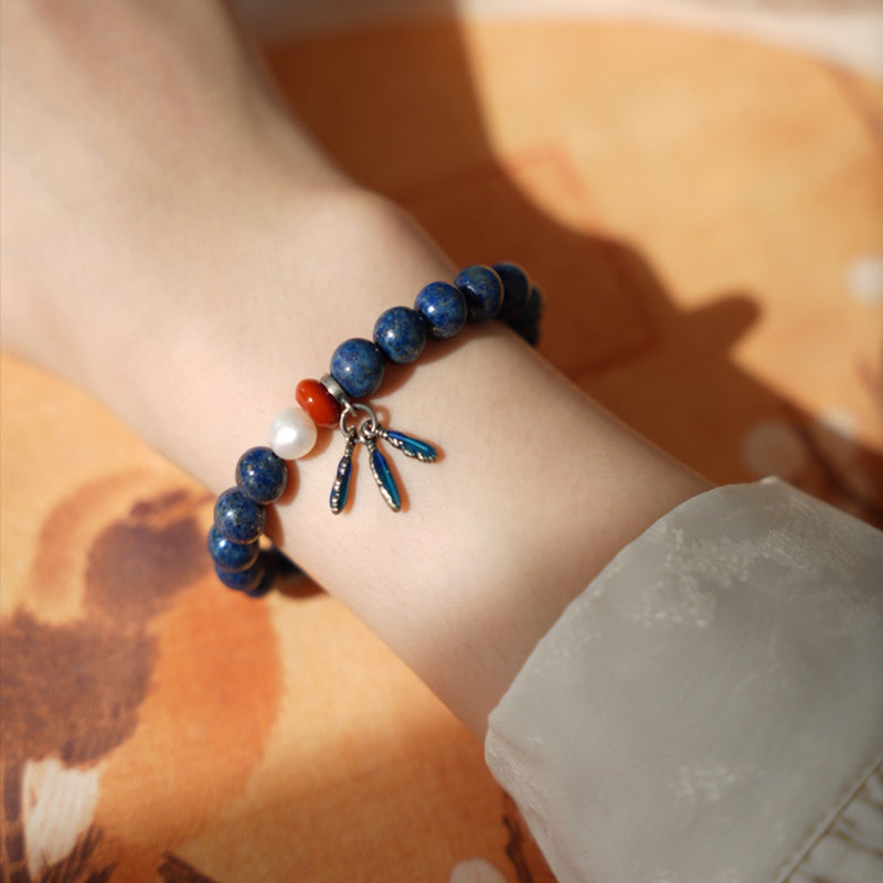 Vintage Lapis Lazuli Bracelet – Wisdom, Clarity & Fortune
