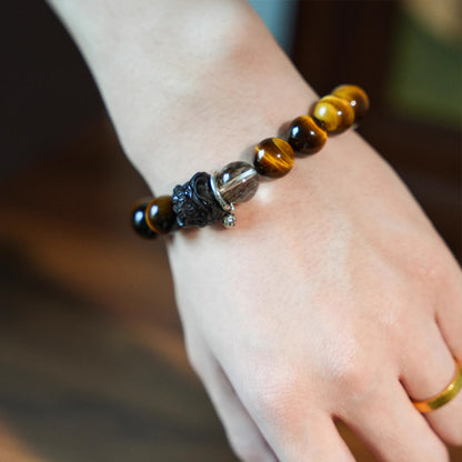 Futu – Natural Tiger’s Eye Wealth Bracelet