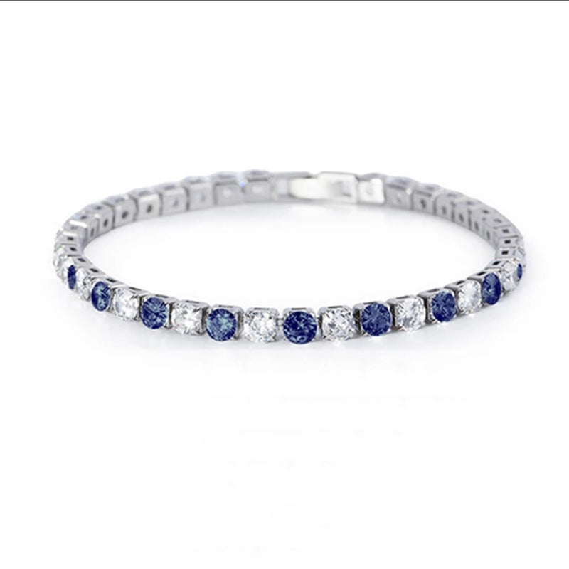 Sugar Cube Colorful Zircon Bracelet – Unisex