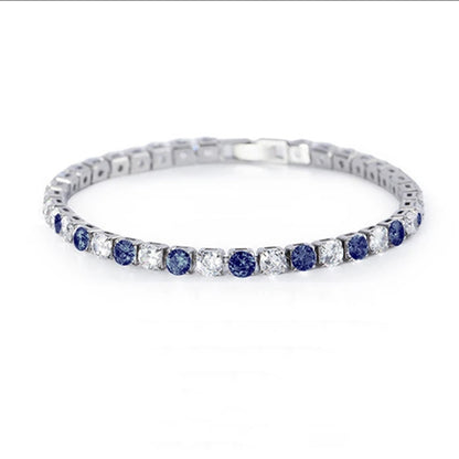 Sugar Cube Colorful Zircon Bracelet – Unisex