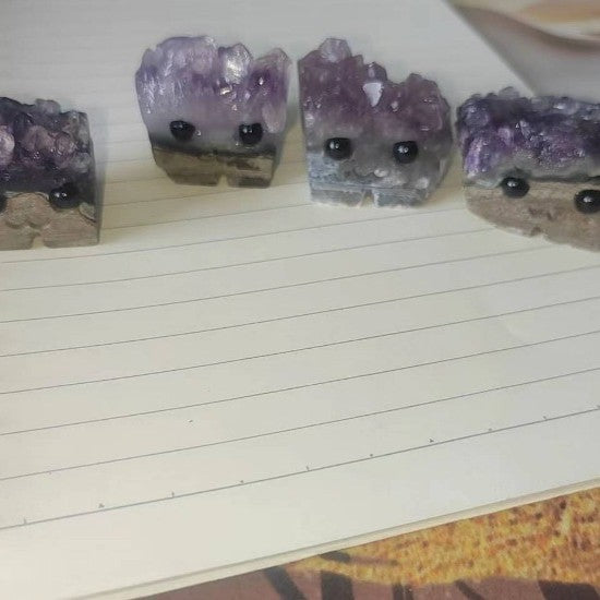 Hot Selling Natural Crystal Hand-Carved Crystal Cluster Hedgehog Crystal Pet Home Creative Decoration Ornaments