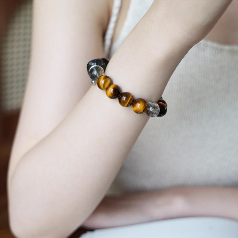 Futu – Natural Tiger’s Eye Wealth Bracelet