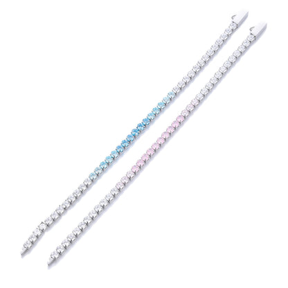 Gradient Zircon Bracelet – Luxury Shine