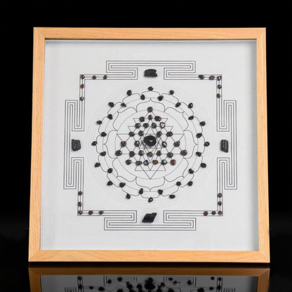 Crystal Grid Art Frame – Square Design