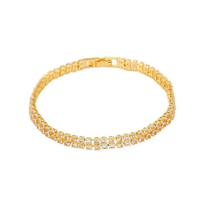 Minimal Zircon Bracelet for Women – High-End Feel