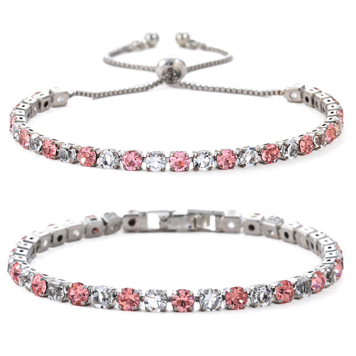 Minimal Zircon Bracelet for Women – High-End Feel