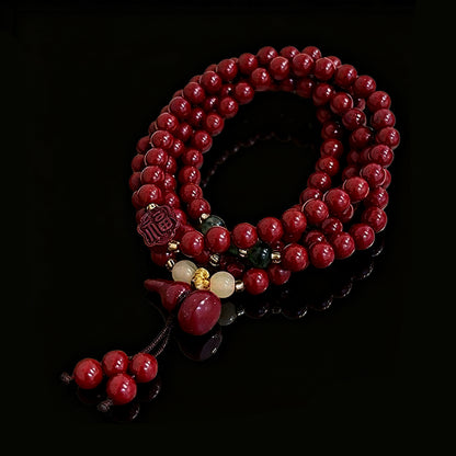 Natural Gemstone & Crystal Bracelet – Light Luxury Multi-Layer Design