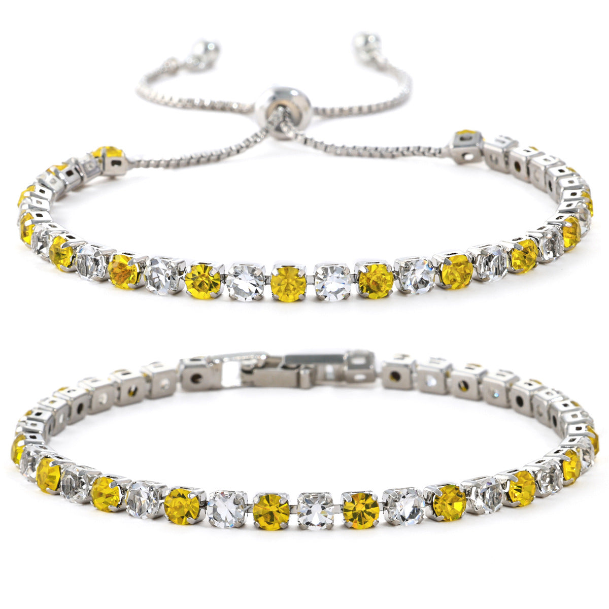 Minimal Zircon Bracelet for Women – High-End Feel