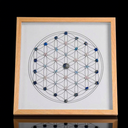 Crystal Grid Art Frame – Square Design