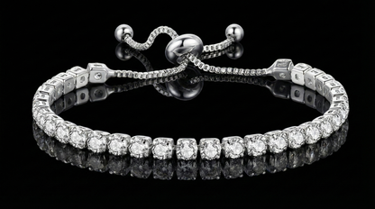Minimal Zircon Bracelet for Women – High-End Feel