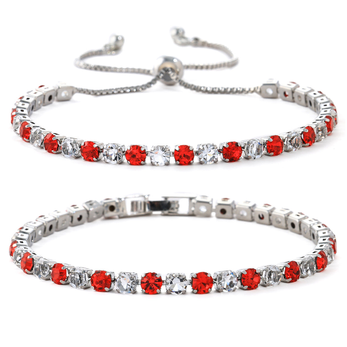 Minimal Zircon Bracelet for Women – High-End Feel