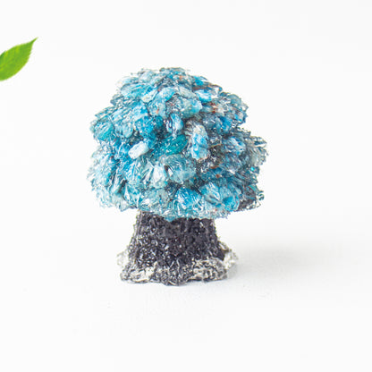 Creative Natural Crystal Stone Resin Small Tree Crystal Tree Money Tree Home Decoration Office Desktop Ornament