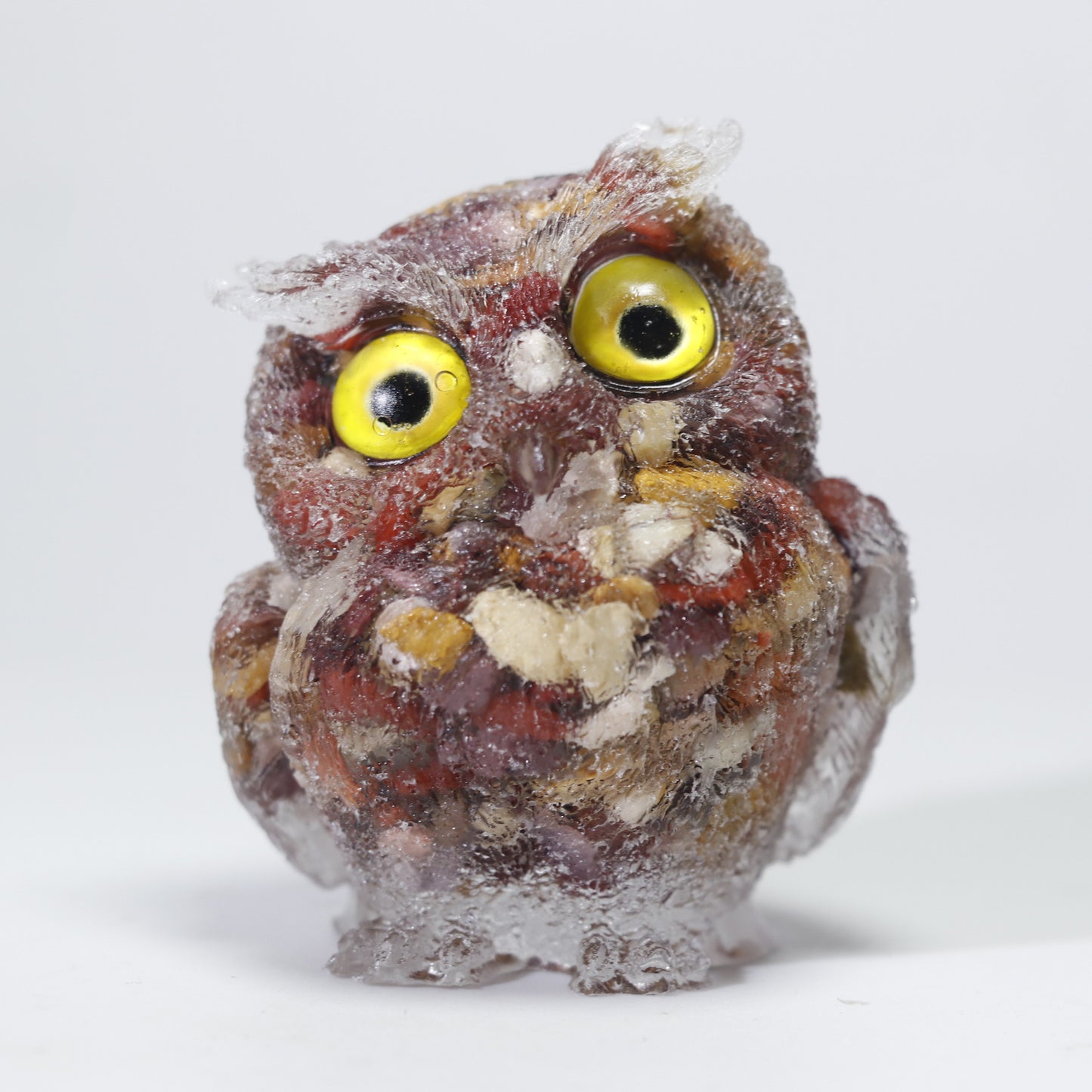 Hot Item Cute Owl Crystal Stone Home Decor Handicraft Decoration Gift Home Decor