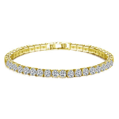 Minimal Zircon Bracelet for Women – High-End Feel