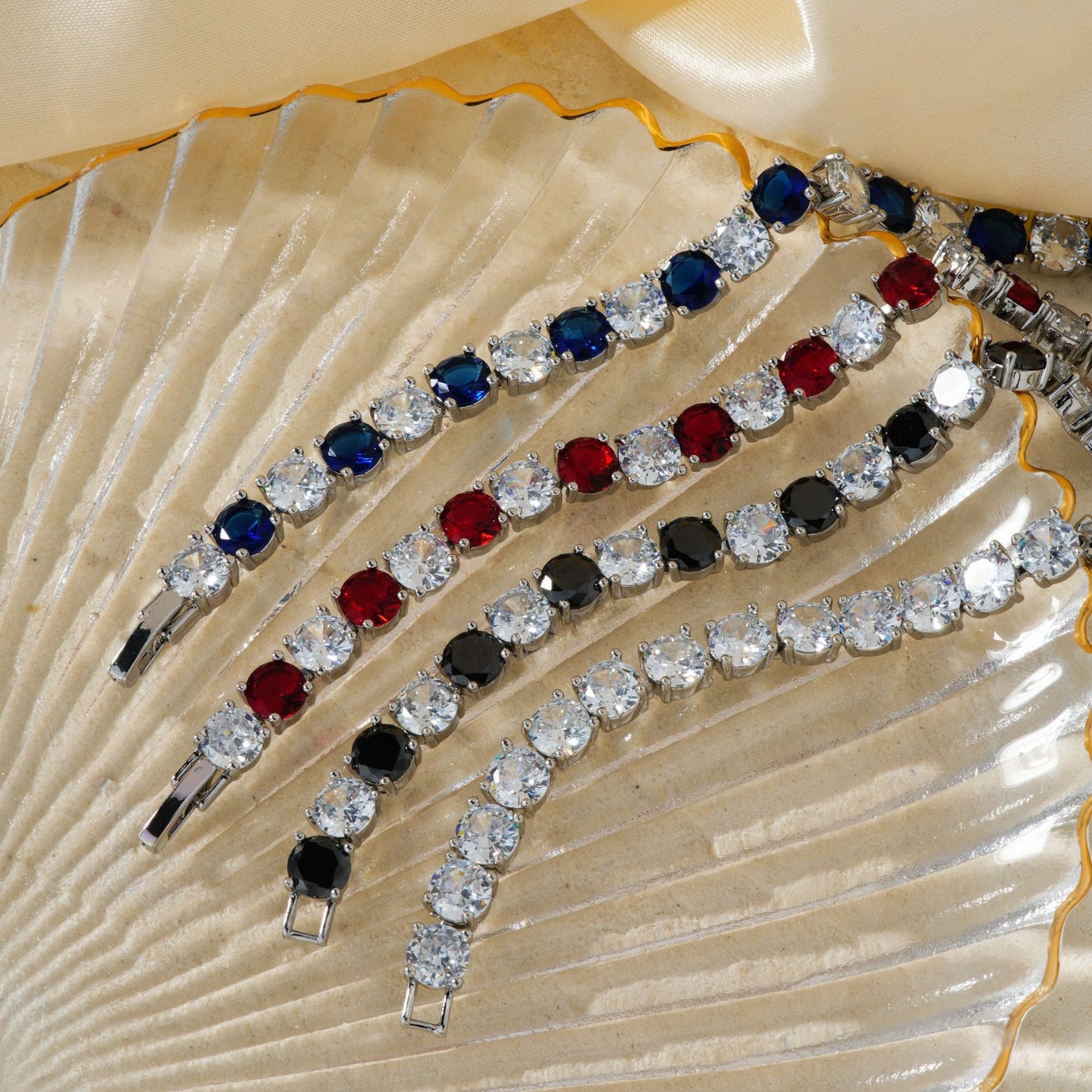 Candy Color Zircon Bracelet – Wedding Style