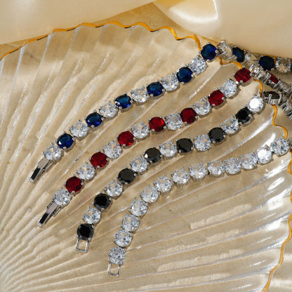 Candy Color Zircon Bracelet – Wedding Style