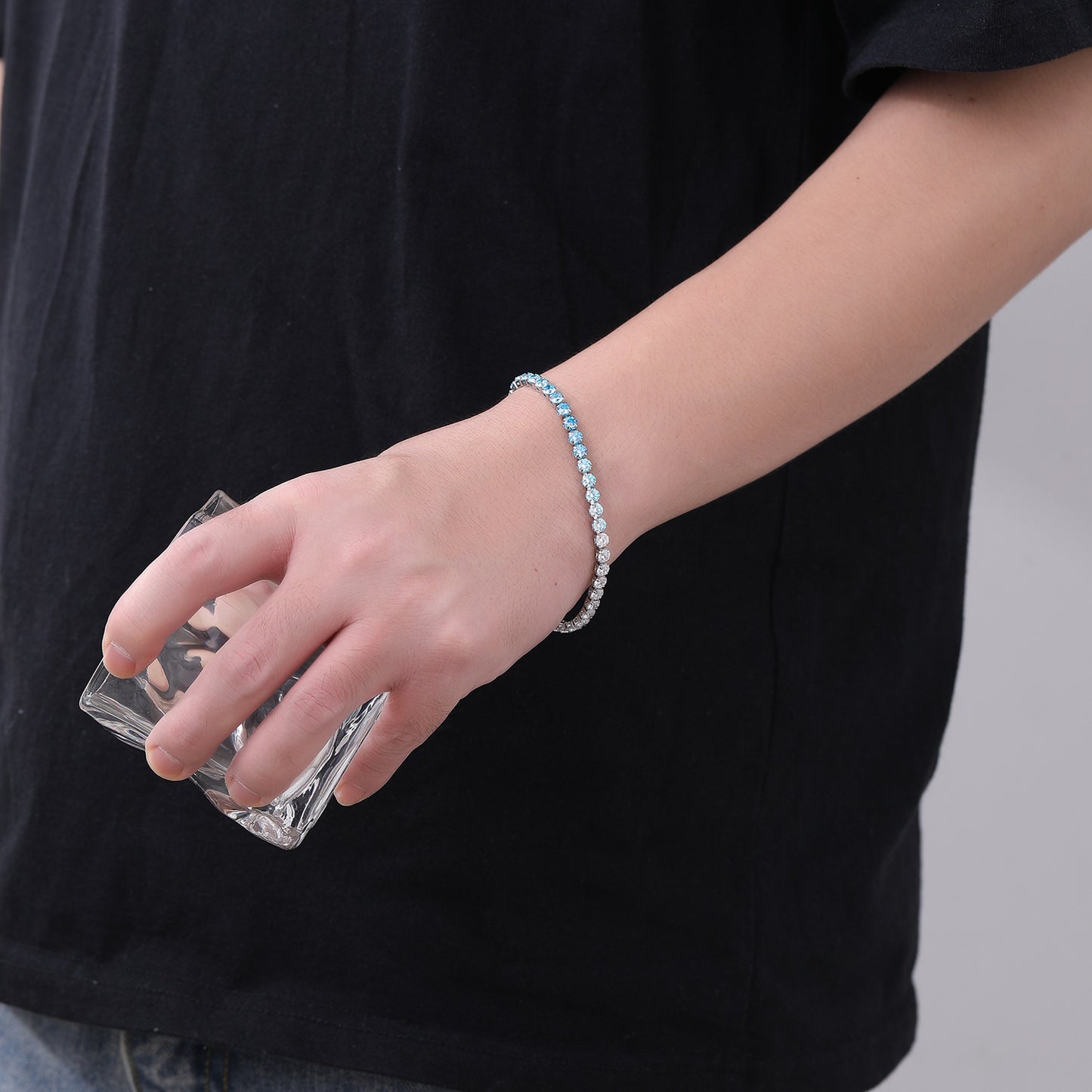 Gradient Zircon Bracelet – Luxury Shine