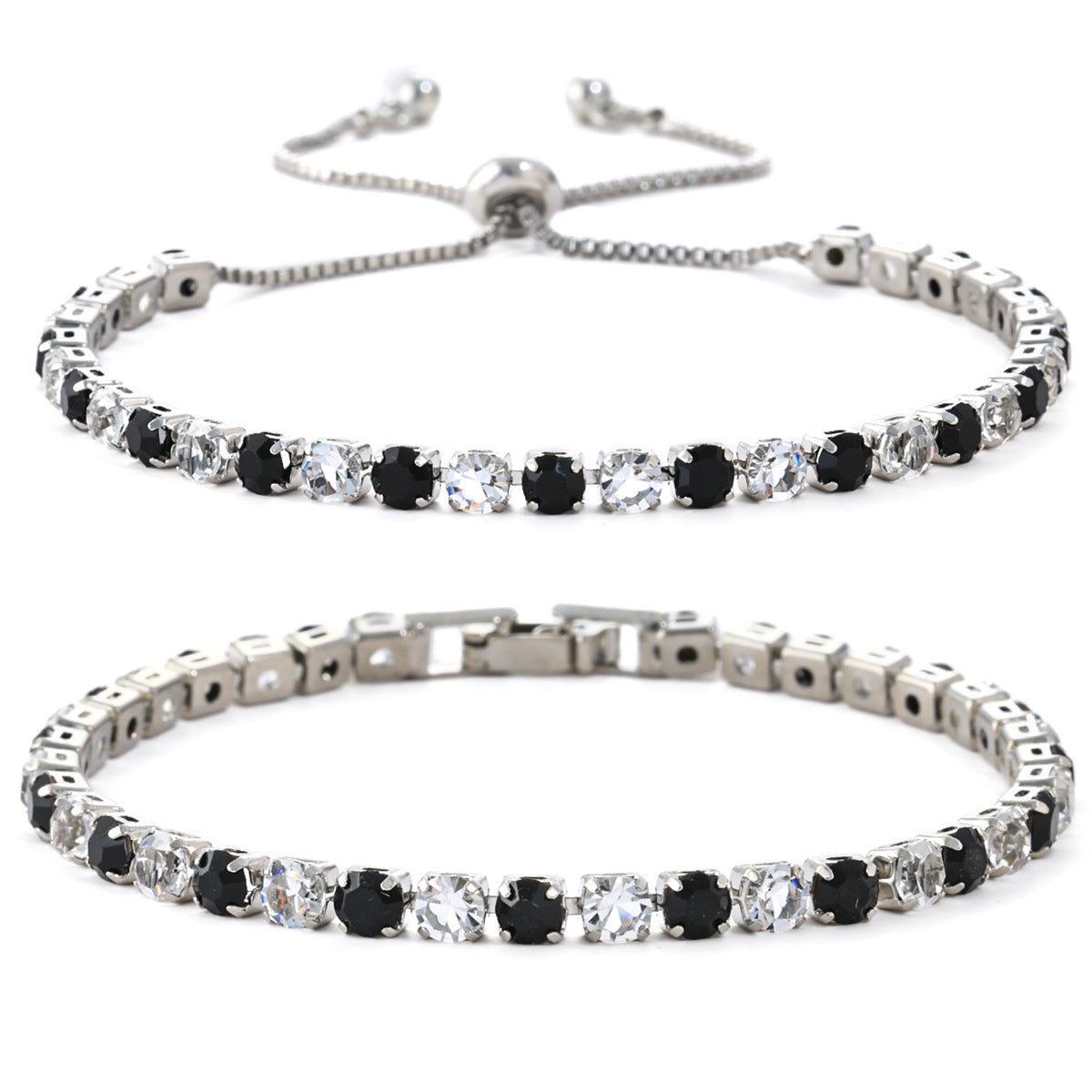 Minimal Zircon Bracelet for Women – High-End Feel