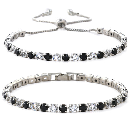 Minimal Zircon Bracelet for Women – High-End Feel