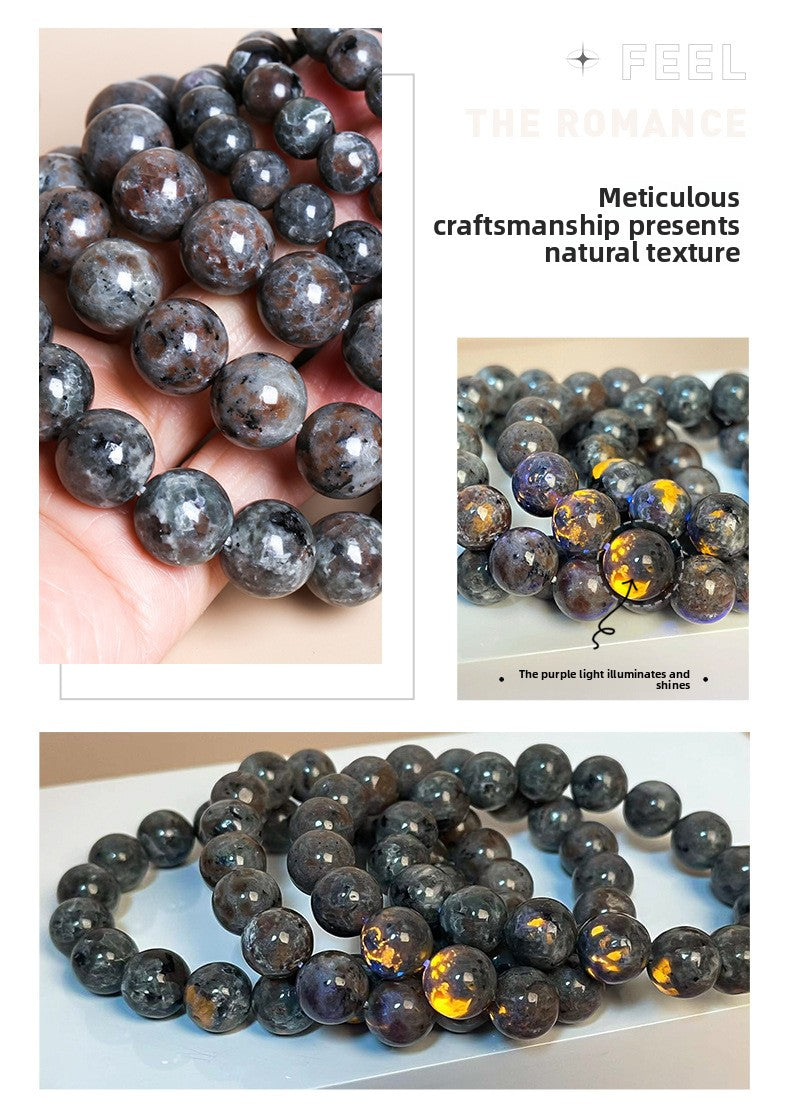 Natural Flame Stone Bracelet – Bold Style