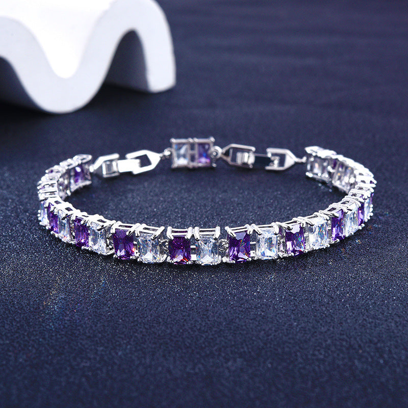 Sparkling Zircon Bracelet for Women – Gift Ready