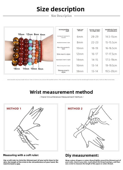 Crushed Stone Natural Crystal Bracelet – Irregular Beads