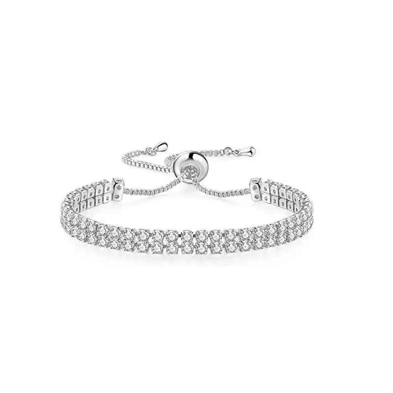 Minimal Zircon Bracelet for Women – High-End Feel