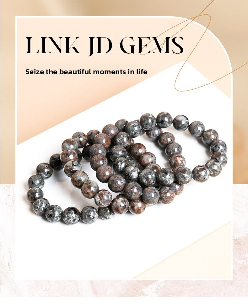 Natural Flame Stone Bracelet – Bold Style