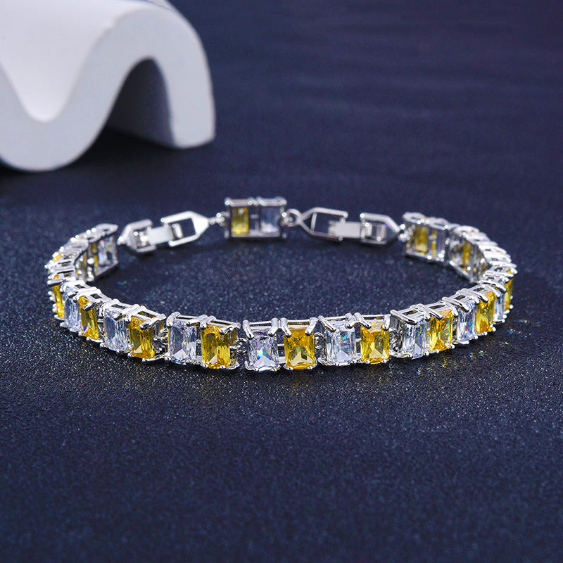 Sparkling Zircon Bracelet for Women – Gift Ready