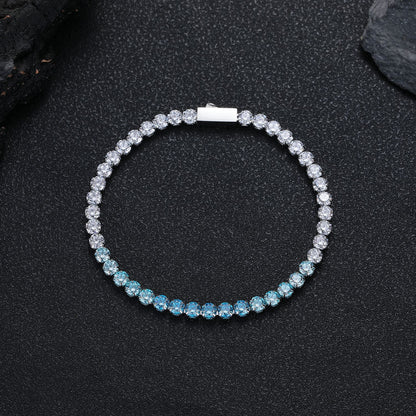 Gradient Zircon Bracelet – Luxury Shine