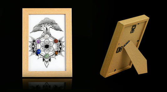 Metatron Crystal Tree of Life Frame