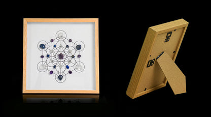 Crystal Grid Art Frame – Square Design