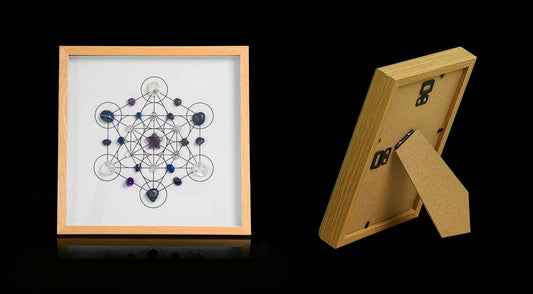 Crystal Grid Art Frame – Square Design