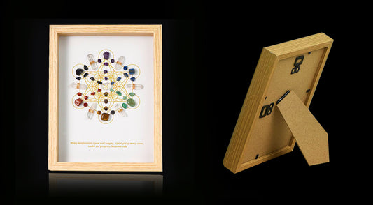 Clear Quartz Metatron Energy Display
