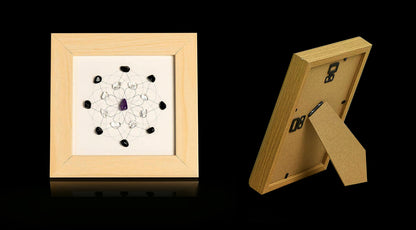 Life Flower Crystal Artwork Frame