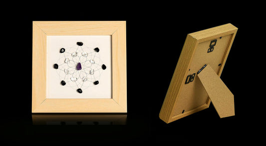 Life Flower Crystal Artwork Frame