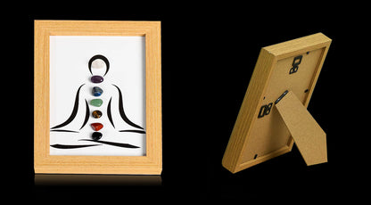 Seven Chakras Crystal Art